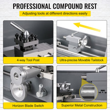 Tornio per Metallo Mini Tornio