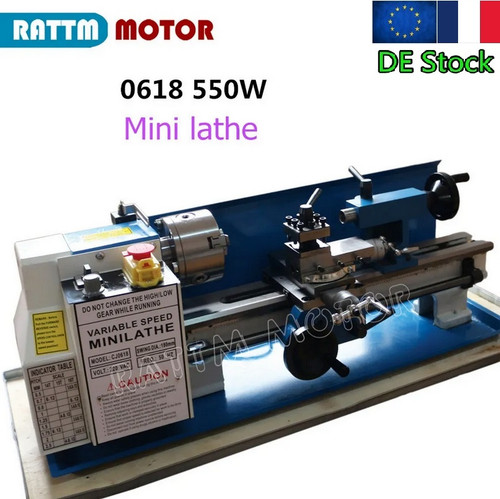 550w tornio metallo - metallo, 7"
