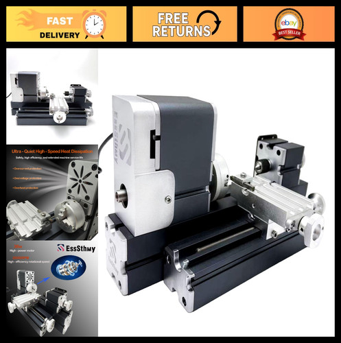 Mini tornio metallo 36w - mini,